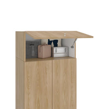 Complemento para Closet Beico, Fresno Europeo y Blanco Duqueza, para Adicionar altura y compartimiento a tu closet