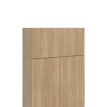 Complemento para Closet Beico, Fresno Europeo y Blanco Duqueza, para Adicionar altura y compartimiento a tu closet