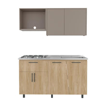 Cocina Integral Emilia, Fresno Europeo y Taupe, Sirve para meson Derecho o Izquierdo