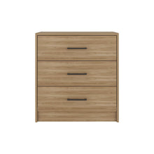 Organizador Cley, Fresno Europeo y Wengue, con Tres Cajoneras