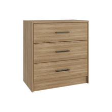 Organizador Cley, Fresno Europeo y Wengue, con Tres Cajoneras