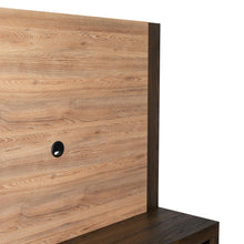 Mesa Para Tv Draven, Caoba y Miel, con Espacio Para Televisor de Hasta 55 Pulgadas