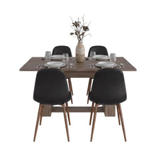 Mesa para Comedor Volder 160, Avellana, con Amplia Superficie, No Incluye Sillas
