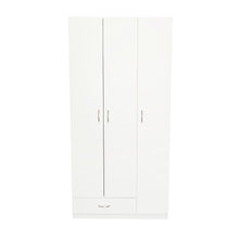 Closet Viltex, Blanco, con un cajon, amplios espacio para ropa