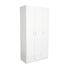 Closet Viltex, Blanco, con un cajon, amplios espacio para ropa