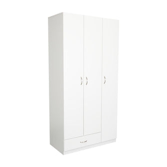 Closet Viltex, Blanco, con un cajon, amplios espacio para ropa