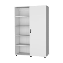 Closet Eco, Blanco, Pequeño con amplios espacios para guardar ropa ZF