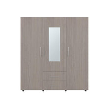 Closet Grays, Positano y Blanco, Puerta Con Espejo
