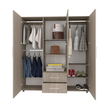 Closet Grays, Bardolino y Blanco, puerta con Espejo