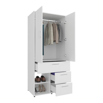 Closet Apina, Blanco, de dos puertas abatibles ZF