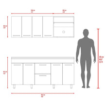 Cocina Integral Baraj, Bardolino, incluye Mesón Izquierdo ZF