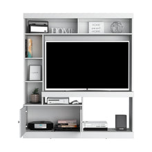 Mesa Para Tv Roy, Blanco Duqueza, con Espacio Para Televisor de 50 Pulgadas
