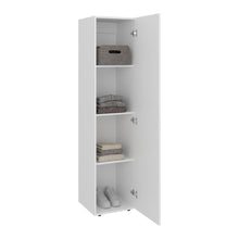 Closet Alma, Blanco Duqueza , Una puerta abatible y entrepaños para guardar ropa ZF