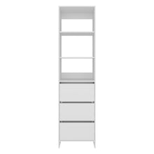 Closet Independiente 40, Blanco, con 2 entrepaños y 3 cajones multiusos ZF