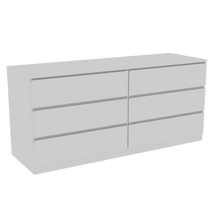 Organizador Azucena, Blanco, con Seis Cajones Deslizables    ZF
