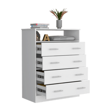 Organizador Barlovento, Blanco con Cuatro Cajones y un entrepaño ZF X2