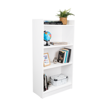 Combo para Oficina Izan, Blanco, Incluye Escritorio y Biblioteca