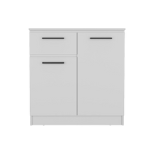 Organizador Indira, Blanco Duqueza, con tres cajones multiusos deslizables ZF X2