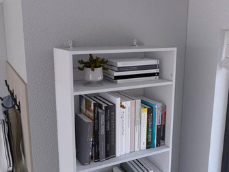 Complemento de Biblioteca Home, Blanco, para Adicionar un Compartimiento a tus Espacios