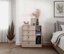 Organizador Havana, Kronos Cotta, con superficie para ubicar objetos decorativos ZF