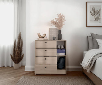 Organizador Havana, Kronos Cotta, con superficie para ubicar objetos decorativos ZF