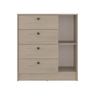 Organizador Havana, Kronos Cotta, con superficie para ubicar objetos decorativos ZF