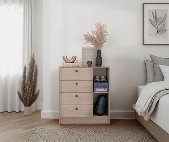 Organizador Havana, Kronos Cotta, con superficie para ubicar objetos decorativos ZF