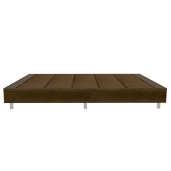 Base Cama Doble Confort, Cobre, Incluye Tendido de Tablas Ideal