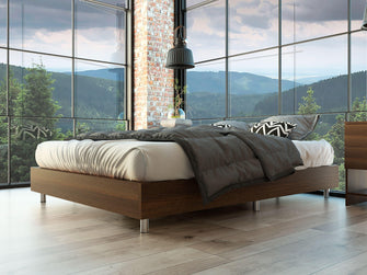 Base Cama Doble Confort, Cobre, Incluye Tendido de Tablas Ideal