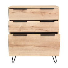 Organizador Ali, Café Claro, con 3 Cajones y Amplio Espacio de Almacenamiento ZF