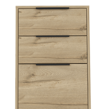 Organizador Ali, Café Claro, con 3 Cajones y Amplio Espacio de Almacenamiento ZF