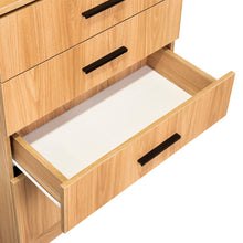 Organizador Praga, Fresno Europeo, con tres cajones y una puerta