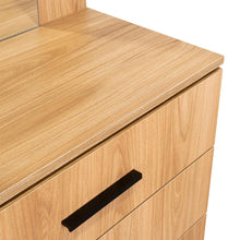 Organizador Praga, Fresno Europeo, con tres cajones y una puerta