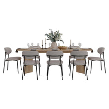 Mesa para Comedor Ted 241, Fresno Europeo, para Seis Puestos, No Incluye Sillas