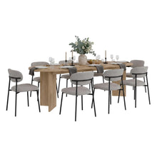 Mesa para Comedor Ted 241, Fresno Europeo, para Seis Puestos, No Incluye Sillas