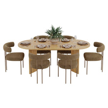Mesa para Comedor Ted 187, Fresno Europeo, para Seis Puestos, No Incluye Sillas