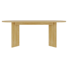 Mesa para Comedor Ted 187, Fresno Europeo, para Seis Puestos, No Incluye Sillas