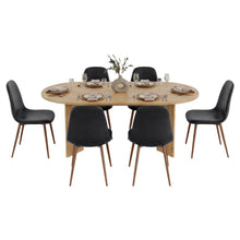 Mesa para Comedor Ted 187, Fresno Europeo, para Seis Puestos, No Incluye Sillas