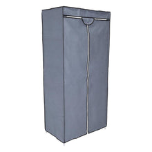 Closet Portátil Jeasken, Gris, Variedad de Entrepaños en Tela