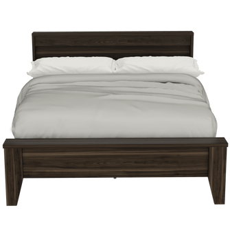 Cama Doble Bursa, Caoba, Incluye Tendido de Tablas