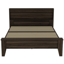 Cama Doble Bursa, Caoba, Incluye Tendido de Tablas