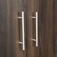 Closet Pekín, Caoba, con Dos Puertas Abatibles y Tres Cajones Organizadores