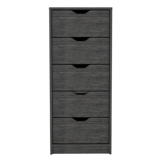 Organizador Brasilia, Gris, con cinco cajones multiusos deslizables ZF X2