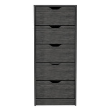 Organizador Brasilia, Gris, con cinco cajones multiusos deslizables ZF X2