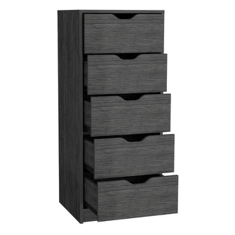 Organizador Brasilia, Gris, con cinco cajones multiusos deslizables ZF X2