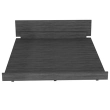 Cama Doble Wesley, Gris, con Patas Metálicas