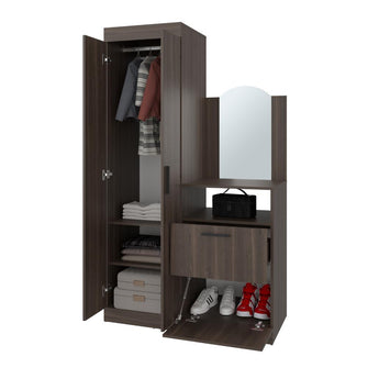 Closet Tocador Praga, Milan, con diseño moderno incluye Espejo