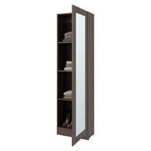 Closet Auxiliar Praga, Milan, incluye espejo y es de facil instalación
