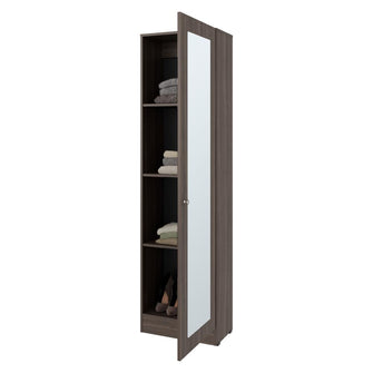 Closet Auxiliar Praga, Milan, incluye espejo y es de facil instalación