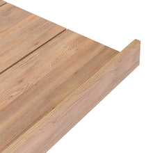 Cama Sencilla Wesley, Miel, con Patas Metálicas